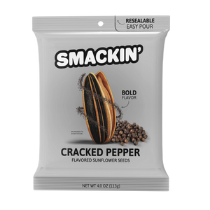SMACKIN' Sunflower Seeds - Cracked Pepper