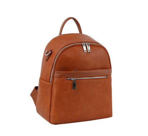 Brown Convertible Backpack