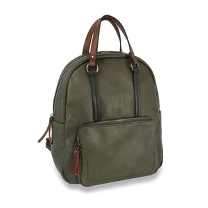 Olive Pocket Backpack