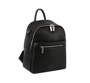 Black Convertible Backpack