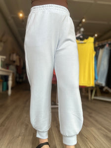 Soft Blue Scuba Joggers