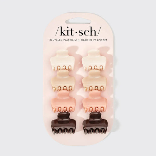 Kitsch Mini Claw Clip 8 pc Set