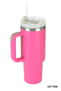 Hot Pink 40 oz Tumbler