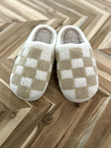 Checkered Slippers