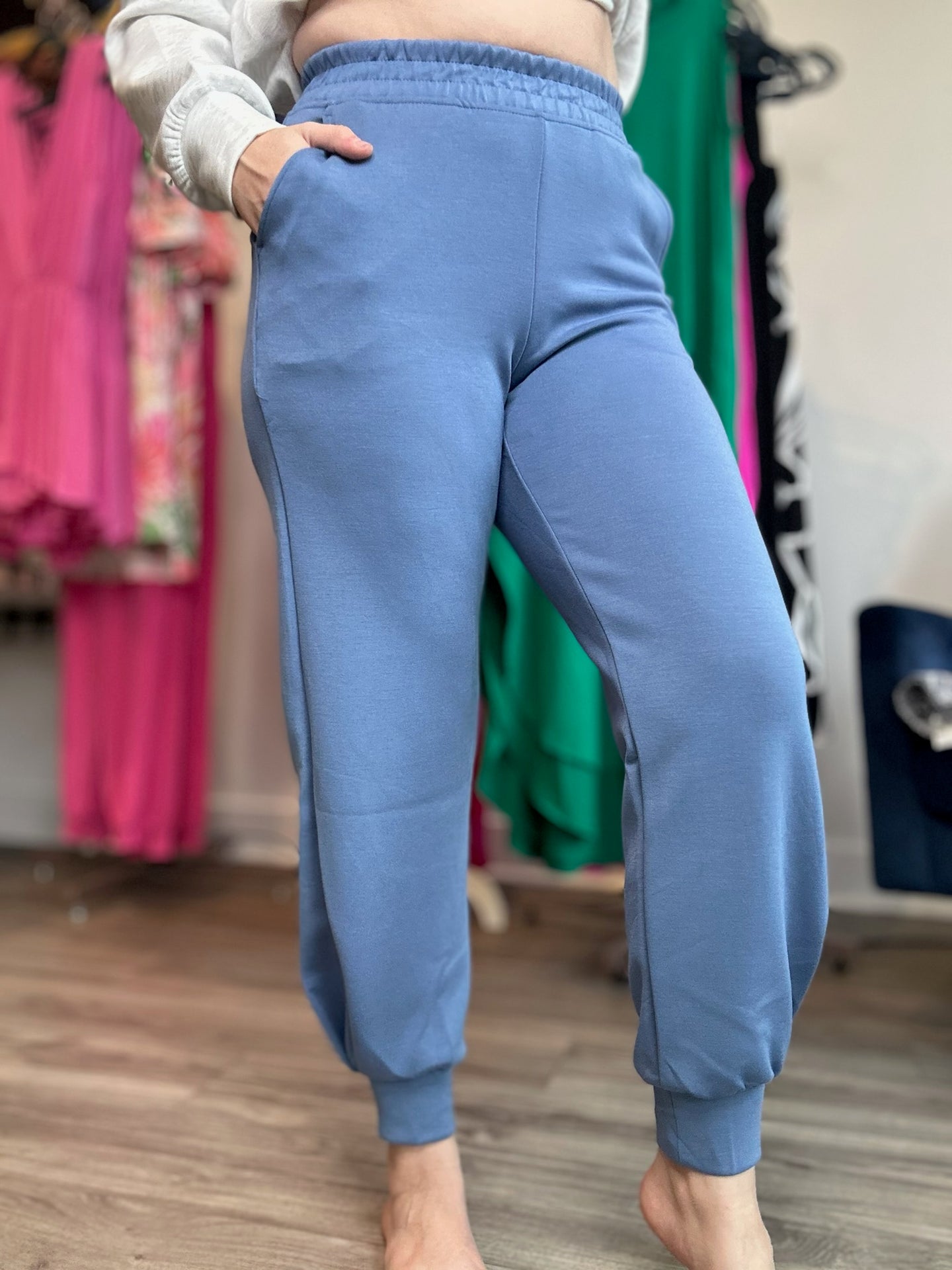 Paradise Blue Scuba Joggers