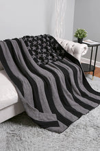 Load image into Gallery viewer, American Flag Reversible Blanket