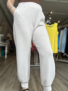 Cream Scuba Joggers