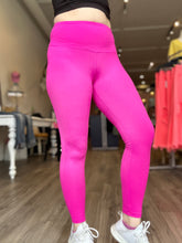 Load image into Gallery viewer, Hot Pink Wide Band Leggings