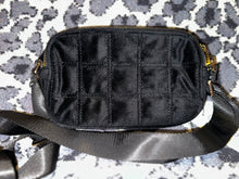 Load image into Gallery viewer, Black Velvet Belt Bag