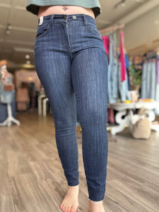 Judy Blue Raw Hem Skinny Jeans