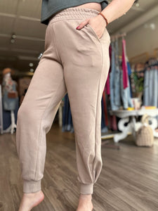 Taupe Scuba Joggers