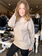 Load image into Gallery viewer, Mocha Front Seam Sweater