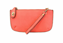 Load image into Gallery viewer, Crossbody Wristlet Clutch