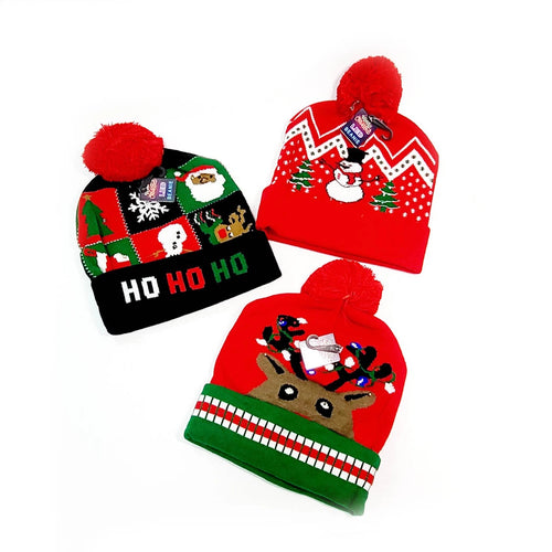 Christmas Light Up Beanie